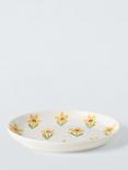 John Lewis Easter Daffodil Small Fine China Plate, Set of 4, 15cm, Yellow