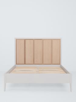 John Lewis Tray King Size Bed Frame, Beige - view 2, Beige