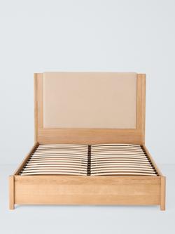 John Lewis Rest 4 Drawer Bed Frame, Double, Natural Wood - view 2, Natural Wood