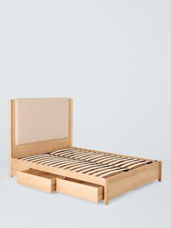 John Lewis Rest 4 Drawer Bed Frame, Super King Size, Natural Wood, Natural Wood
