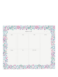 Liberty London Cooper Dance Weekly Notepad, Multi