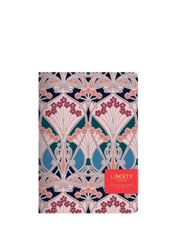 Liberty London B5 Ianthe Embroidered Journal, Multi, Multi