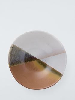 John Lewis Dipped Reactive Glaze Stoneware Cereal Bowl, 18.5cm, Multi - view 2, Multi