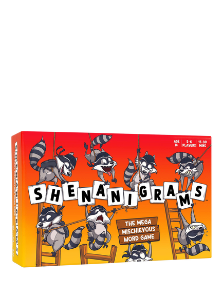 Happy Yeti Games Shenanigrams Word Game, Multi