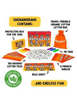 Happy Yeti Games Shenanigrams Word Game - view 2, Multi