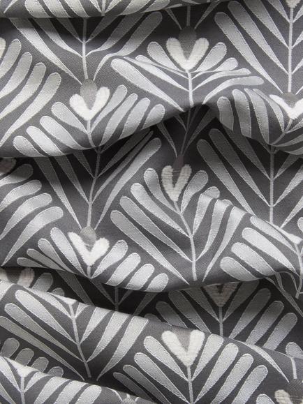 John Lewis Clifton Furnishing Fabric - view 2, Steel