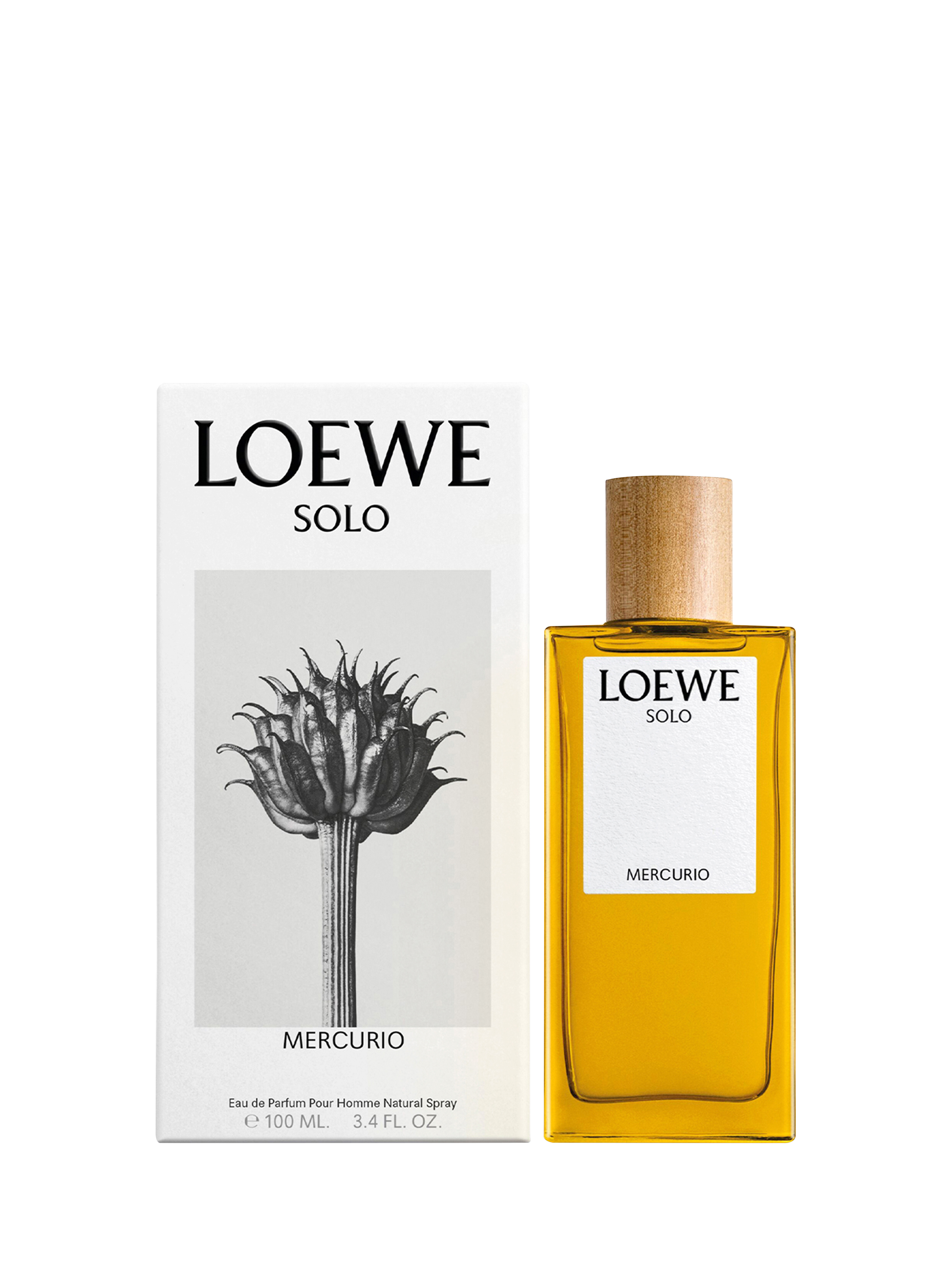 Product image 2 of 4, which shows LOEWE Solo Mercurio Eau de Parfum Pour Homme, 100ml