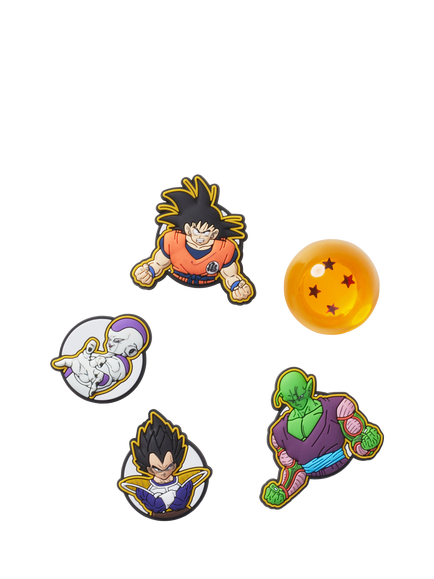 Crocs Kids' Dragon Ball Z Jibbitz, Pack of 5, Multi
