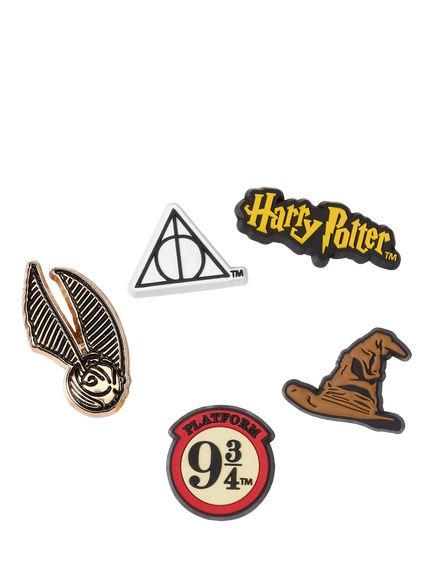 Crocs Kids' Harry Potter Jibbitz, Pack of 5, Multi, Multi