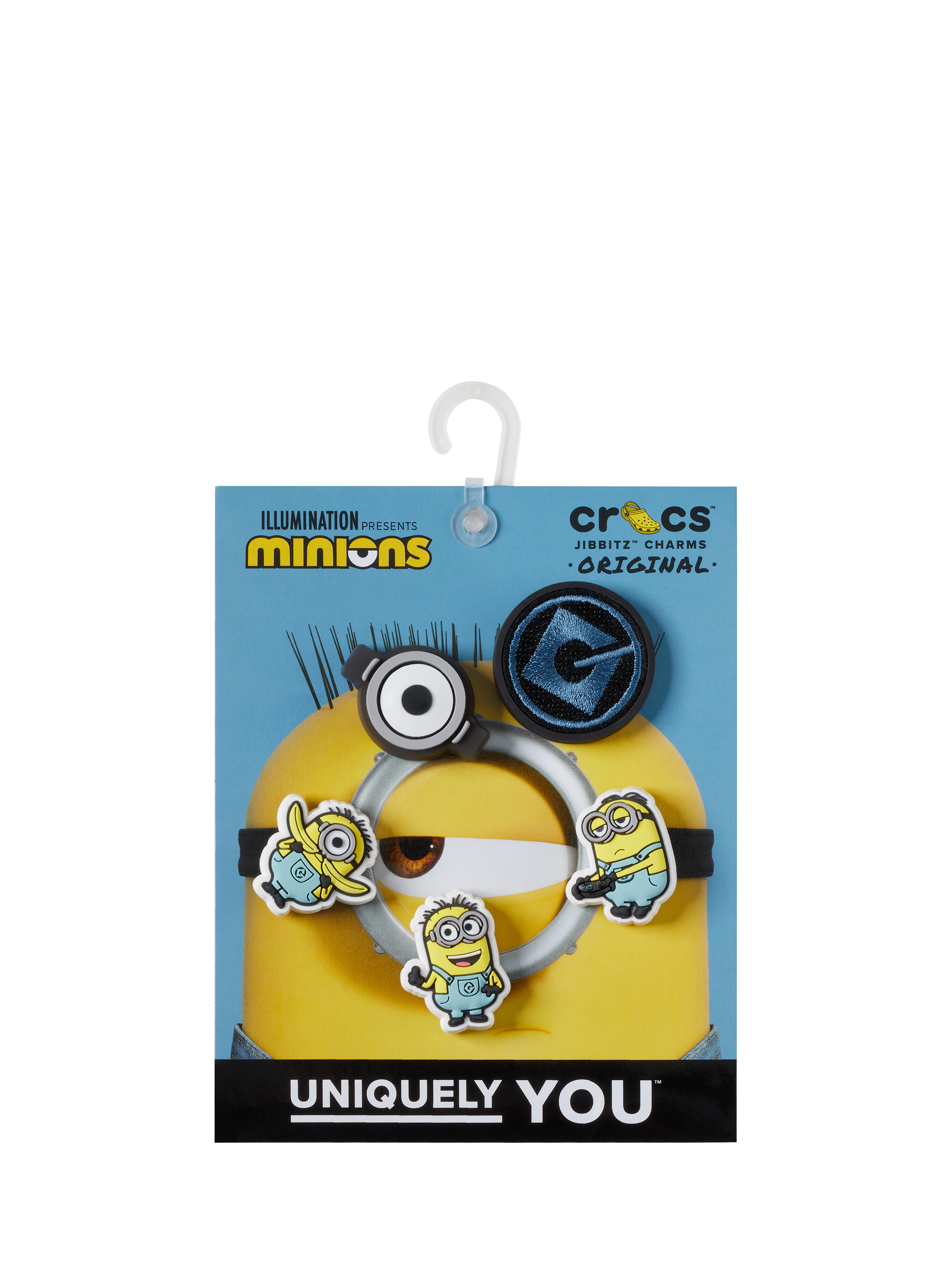 Product image 4 of 4, which shows Crocs Kids' Minions Jibbitz, Pack of 5, Multi