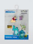 Crocs Kids' Monsters Inc Jibbitz, Pack of 5, Multi