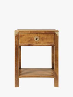 Laura Ashley Balmoral 1 Drawer Side Table, Honey - view 2, Honey