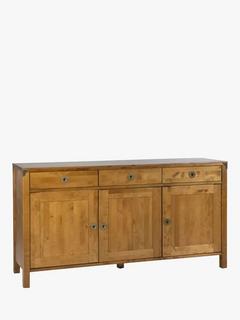 Laura Ashley Balmoral 3 Door 3 Drawer Sideboard, Honey