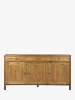 Laura Ashley Balmoral 3 Door 3 Drawer Sideboard, Honey - view 2, Honey