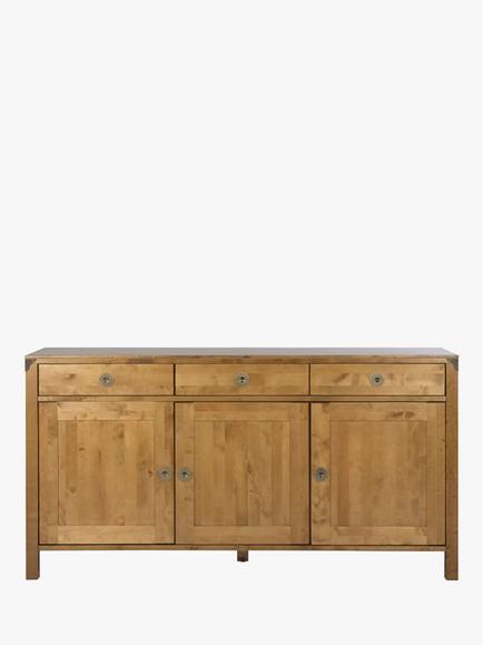 Laura Ashley Balmoral 3 Door 3 Drawer Sideboard, Honey - view 2, Honey