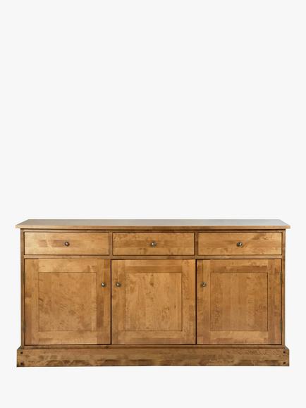 Laura Ashley Garrat 3 Door, 3 Drawer Sideboard, Honey - view 2, Honey