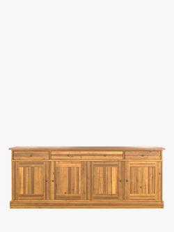 Laura Ashley Garrat 4 Door, 3 Drawer Sideboard, Honey - view 2, Honey