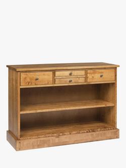 Laura Ashley Garrat 4 Drawer Console Table, Honey, Honey