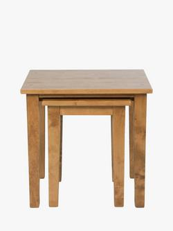 Laura Ashley Garrat Nest of 2 Tables, Honey - view 2, Honey