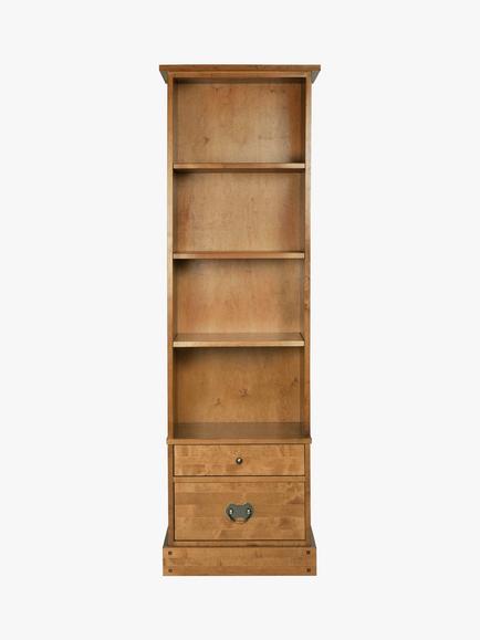 Laura Ashley Garrat 2 Drawer Single Bookcase, Honey, Honey
