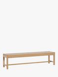 Laura Ashley Braystone Dining Bench, Washed Oak