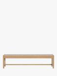 Laura Ashley Braystone Dining Bench, Washed Oak