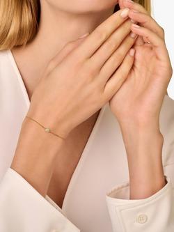 DPT Antwerp Galaxy Diamond Circle Bracelet - view 2, Silver