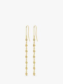 DPT Antwerp Diamond Eye Chandelier Drop Earrings, Gold, Gold