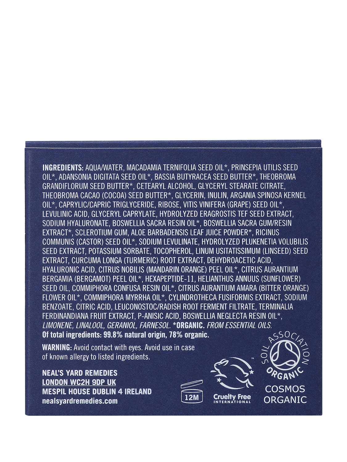Product image 4 of 4, which shows Neal's Yard Remedies Frankincense Intense Lift Cream