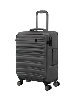 it luggage Fusional 4-Wheel 56cm Cabin Case, 37L, Charcoal