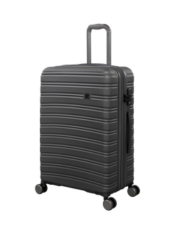 it luggage Fusional 8-Wheel 69cm Medium Suitcase, 107L, Charcoal