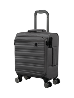 it luggage Fusional 4-Wheel 45cm Underseat Cabin Case, 25L, Charcoal