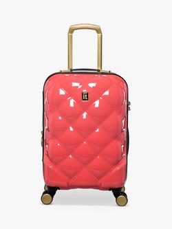 it luggage St Tropez Trois 8-Wheel 54cm Expandable Cabin Case, 48L - view 2, Coral