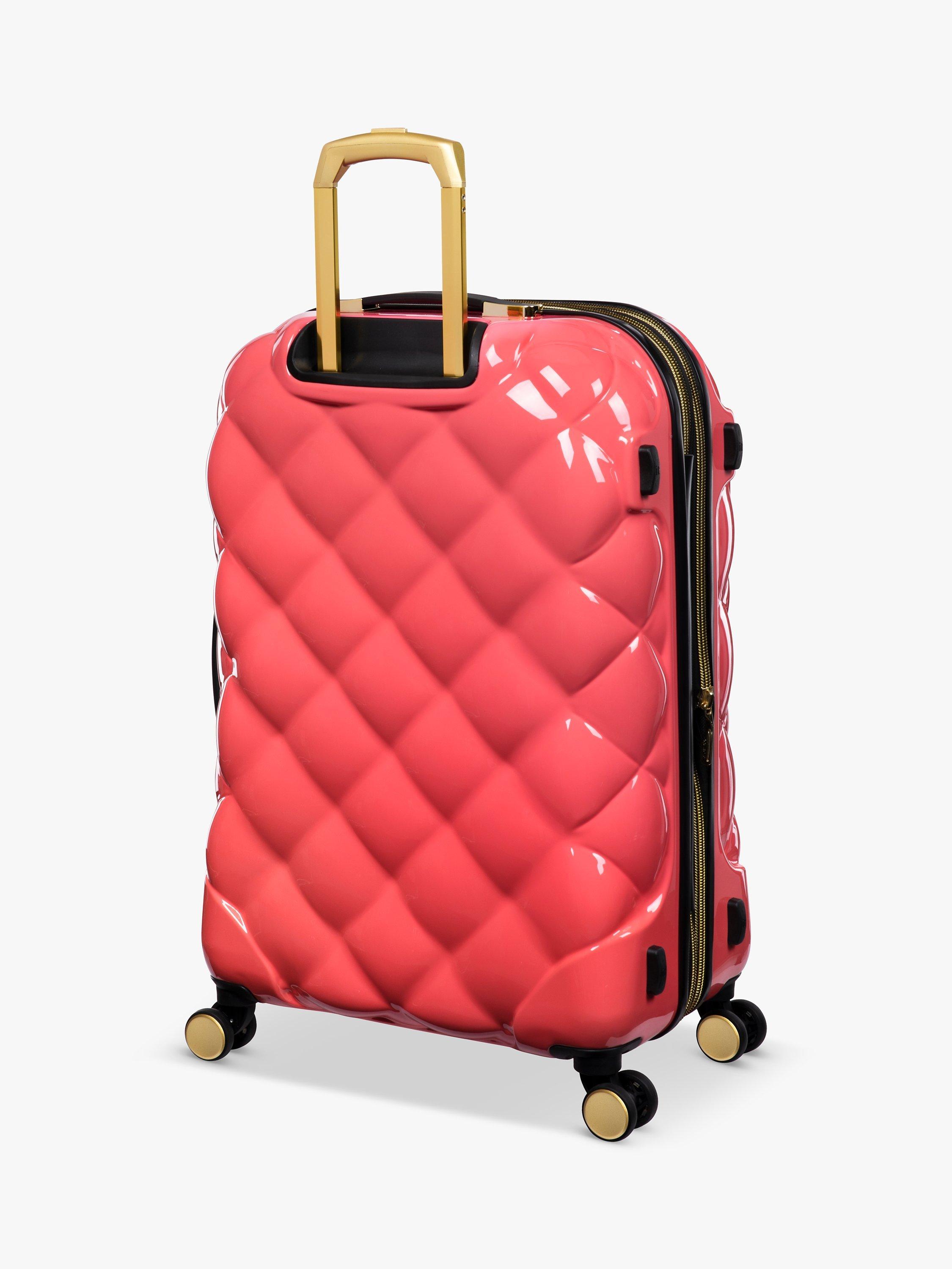 it luggage St Tropez Trois 8 Wheel 78cm Expandable Medium Suitcase 142L Coral