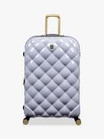 it luggage St Tropez Trois 8-Wheel 78cm Expandable Medium Suitcase, 142L, Silver