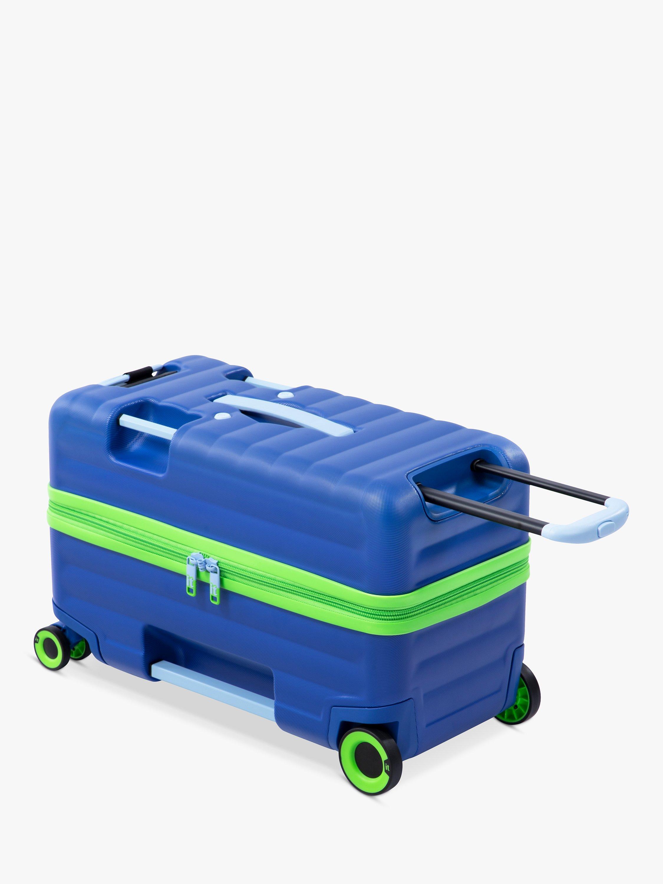 it luggage Trunkryder Kiddies Ride-On Cabin Case, 41L, Blue