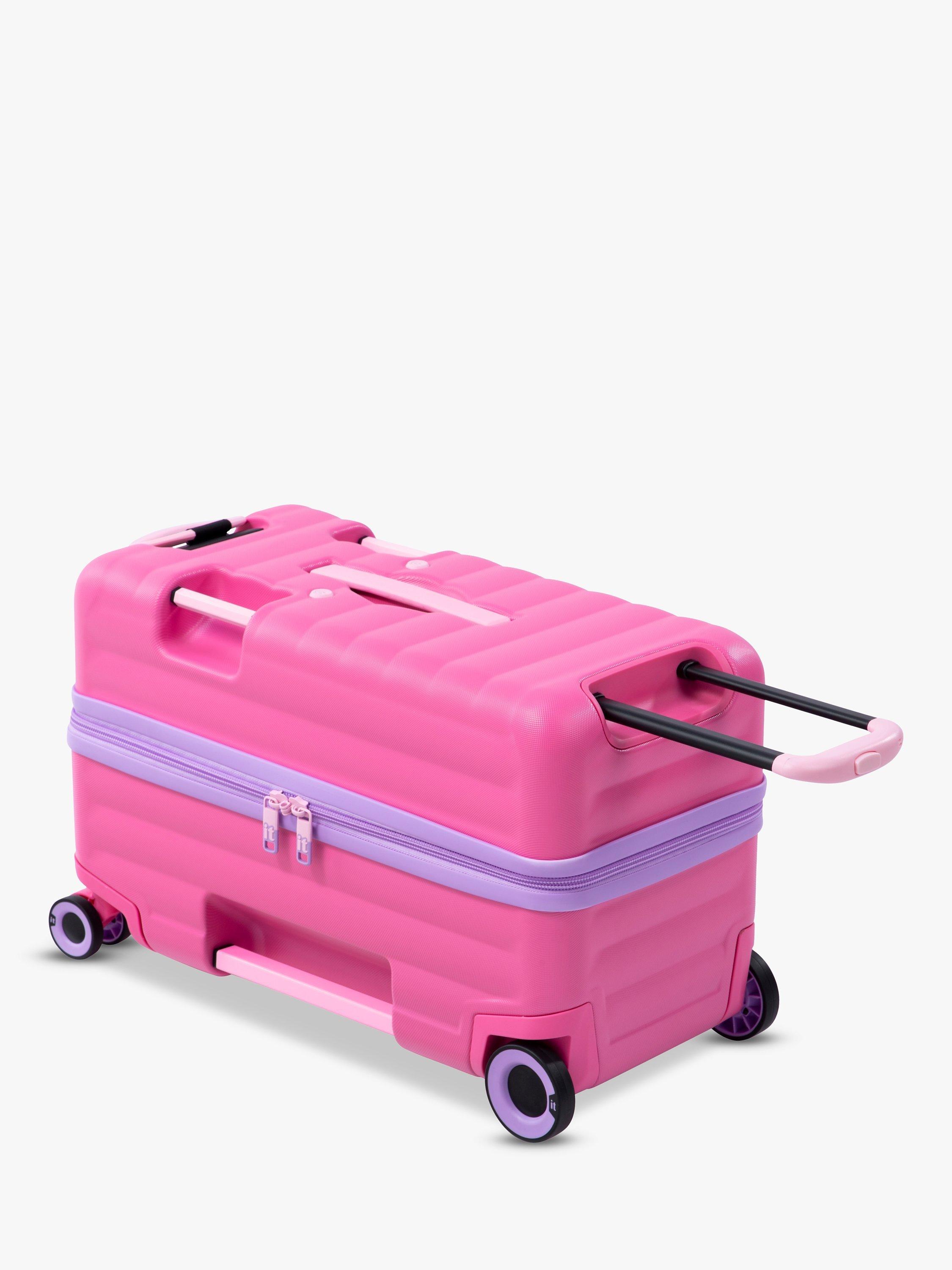 it luggage Trunkryder Kiddies Ride-On Cabin Case, 41L, Pink