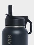 Sweaty Betty Keep It Chill Straw Water Bottle, 950ml, Black