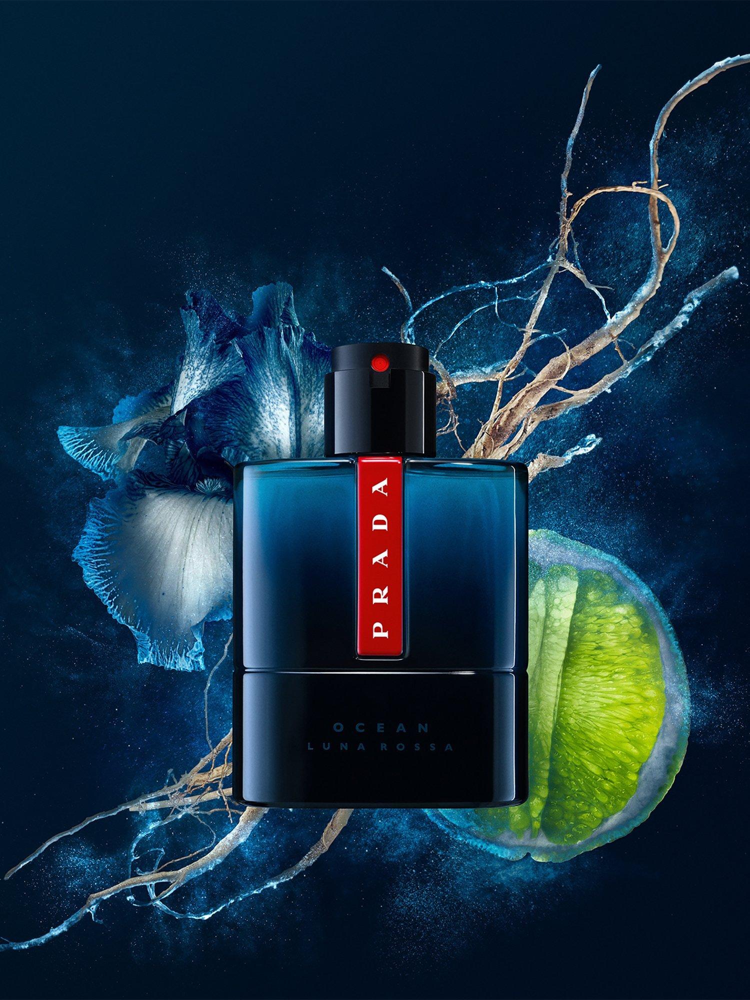 Prada Luna Rossa Ocean Eau de Toilette 100ml Holiday Fragrance Gift set