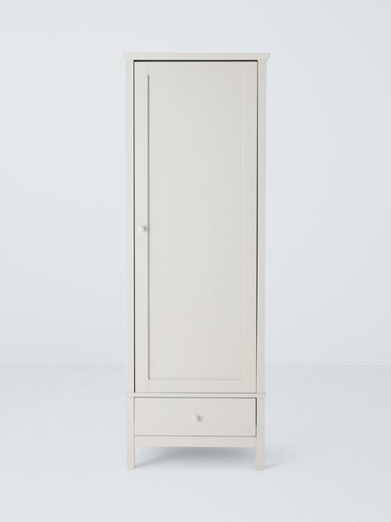 John Lewis Wilton Single Wardrobe - view 2, Linen