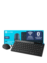 JLab Go Wireless Keyboard & Mouse, Black
