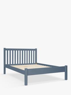 John Lewis Wilton Bed Frame, Double, Denim Blue