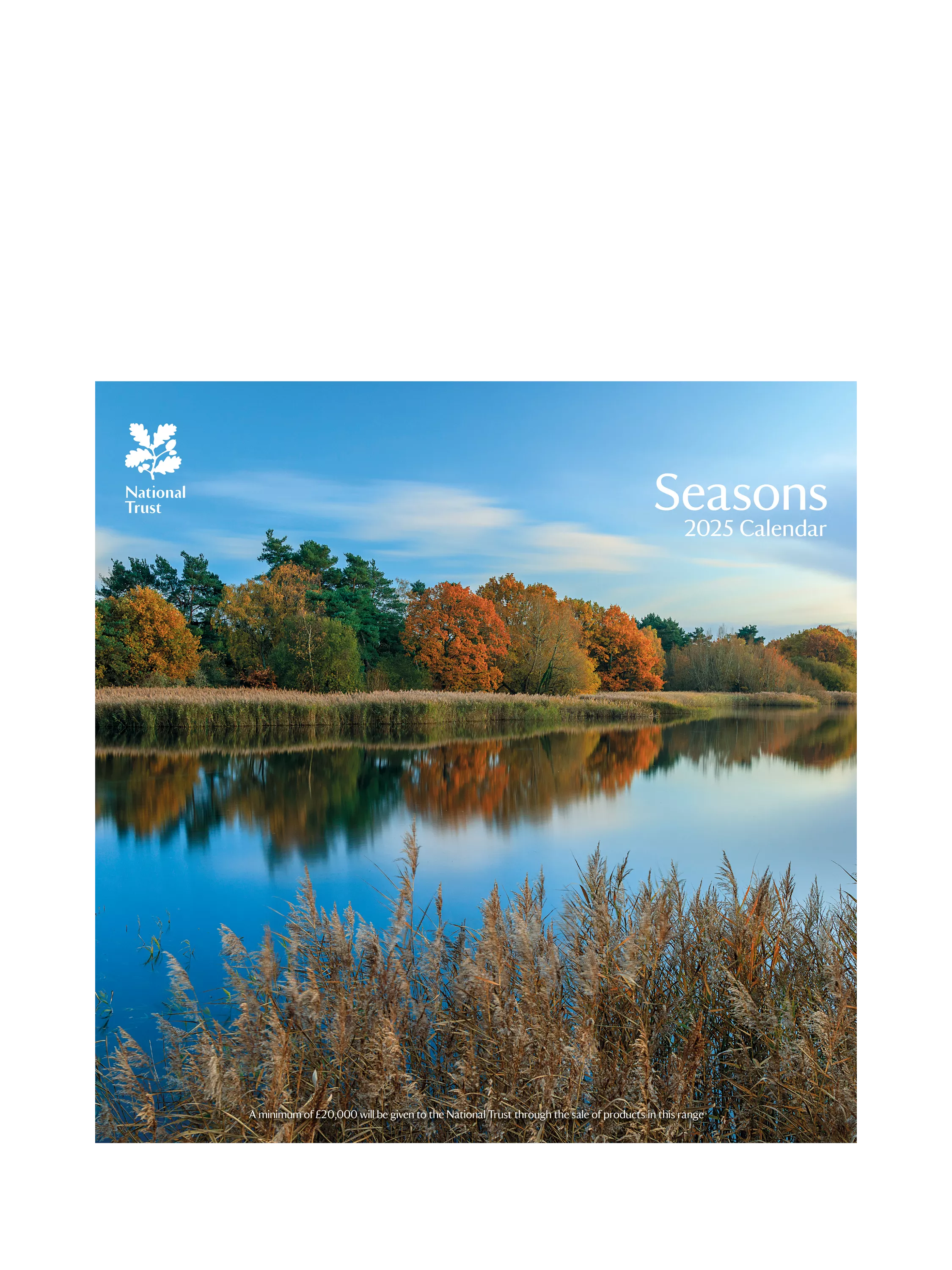 National Trust Seasons 2025 Wall Calendar