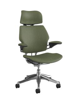 Humanscale Freedom Office Chair, Natural, Green