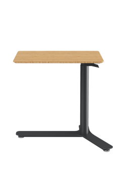 Humanscale Float Mini Height Adjustable Desk, Black Bamboo