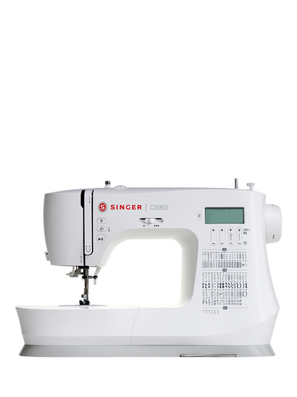 Singer C5955 Sewing Machine - view 2, White