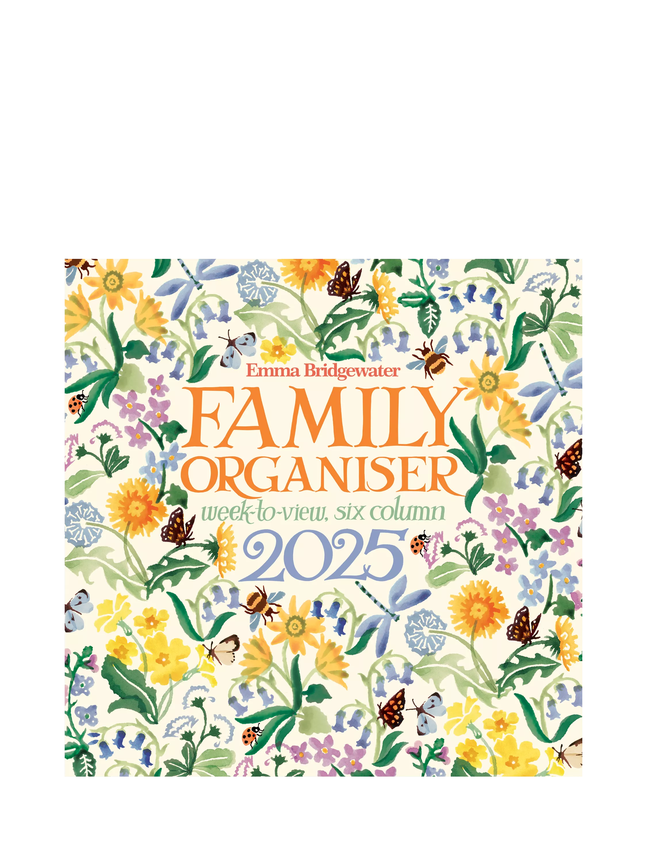 Emma Bridgewater Wildflowers Wall 2025 Calendar