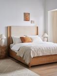 John Lewis Rest 4 Drawer Bed Frame, King Size, Natural Wood