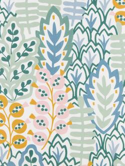 John Lewis Alva Furnishing Fabric, Sage, Sage