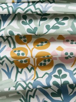 John Lewis Alva Furnishing Fabric, Sage - view 2, Sage